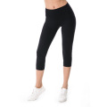 Wolesale 3/4 Length Women Push up Compression Sports Yoga Leggings